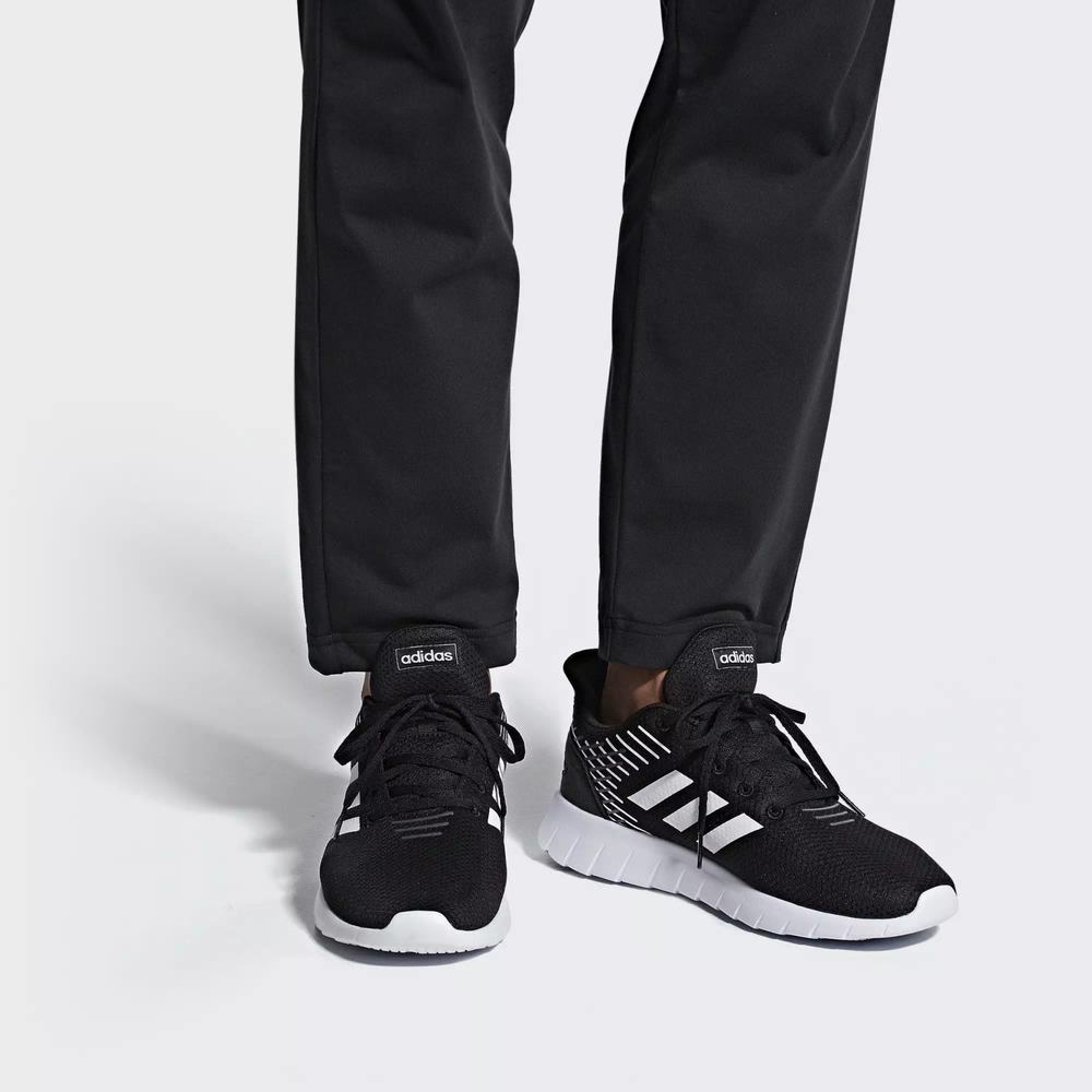 Adidas Asweerun Tenis Para Correr Negros Para Hombre (MX-12699)